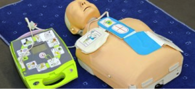 AED training for schools on all of our courses